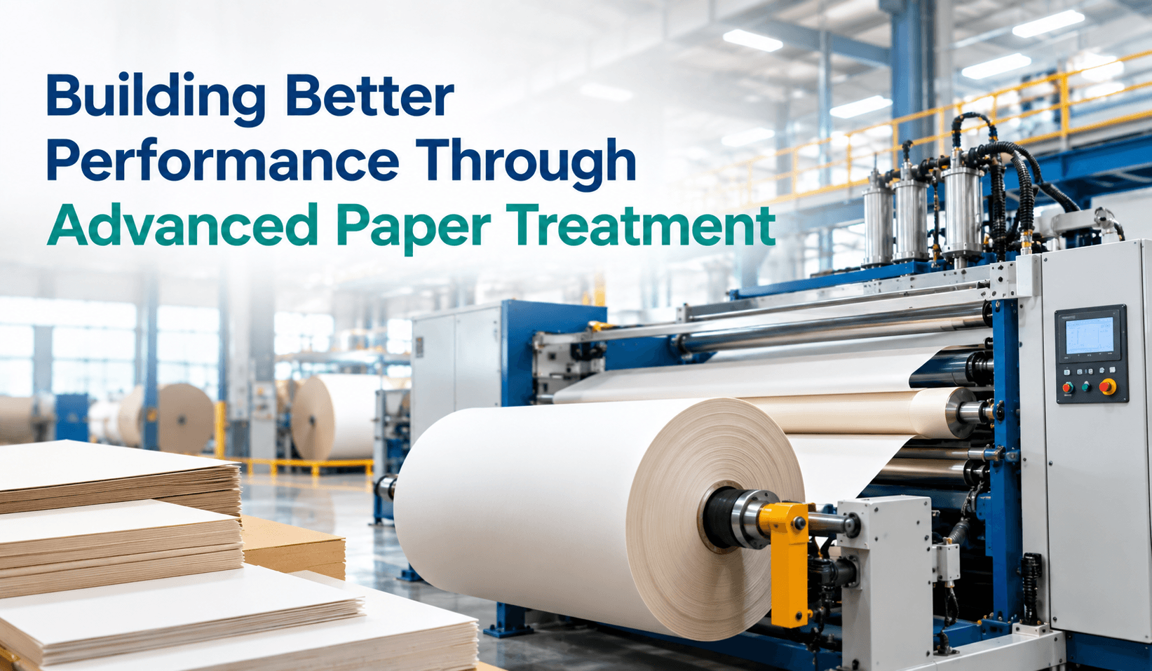 paper impregnation line